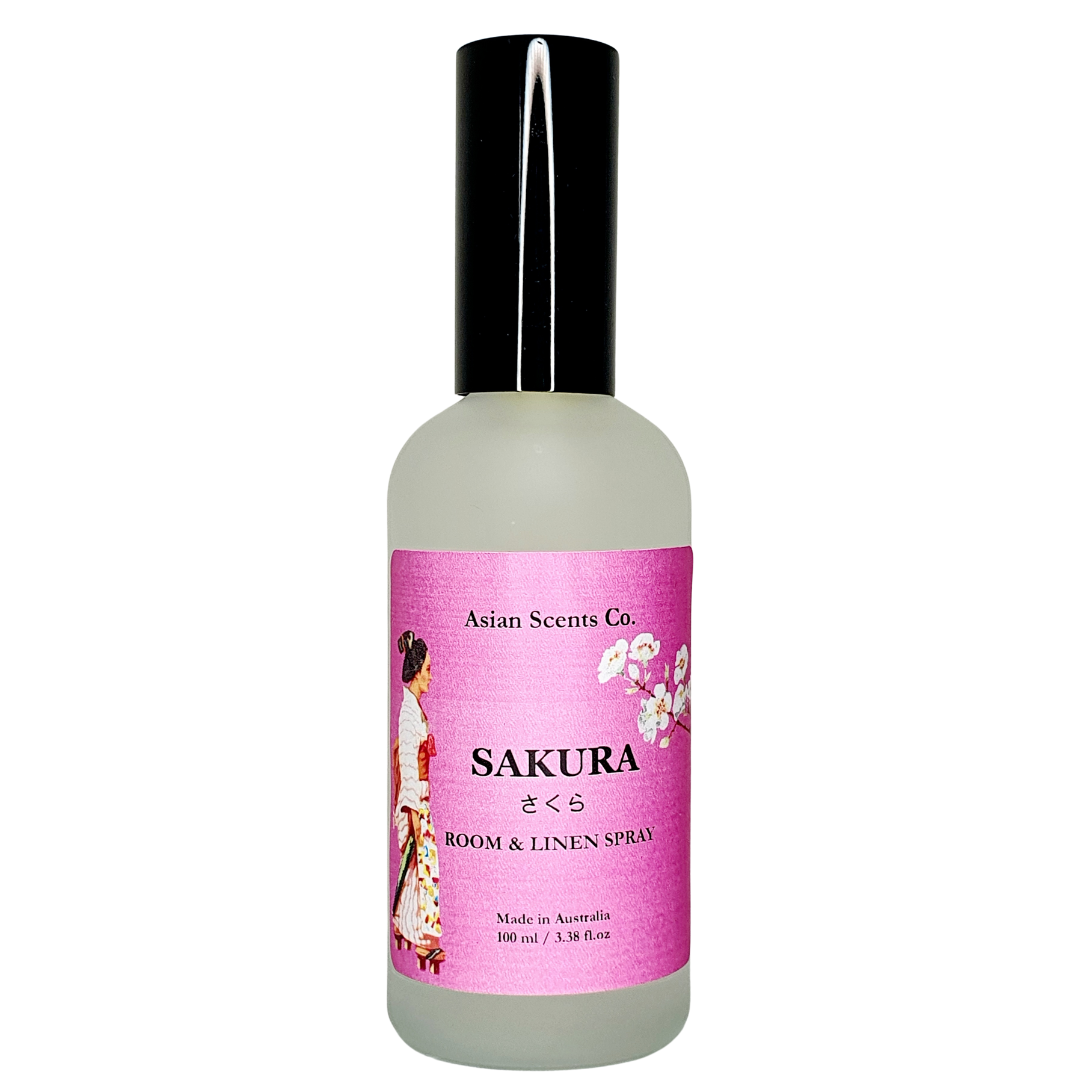 Sakura room linen spray