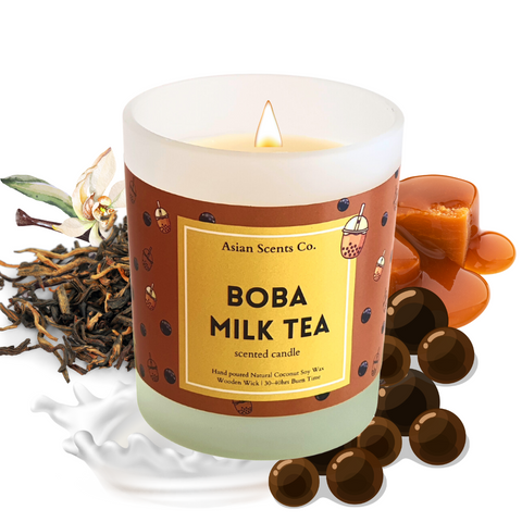 Boba Milk Tea scented candle