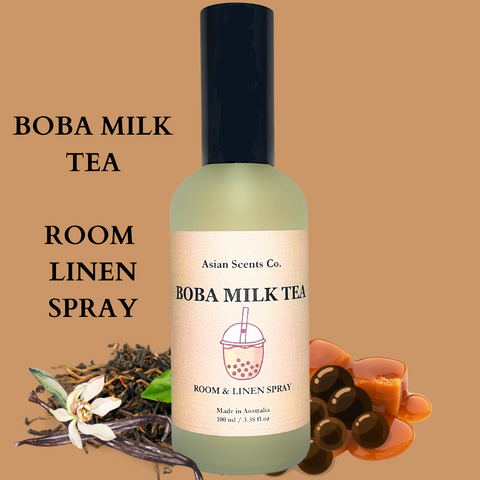 Boba Milk Tea room linen spray