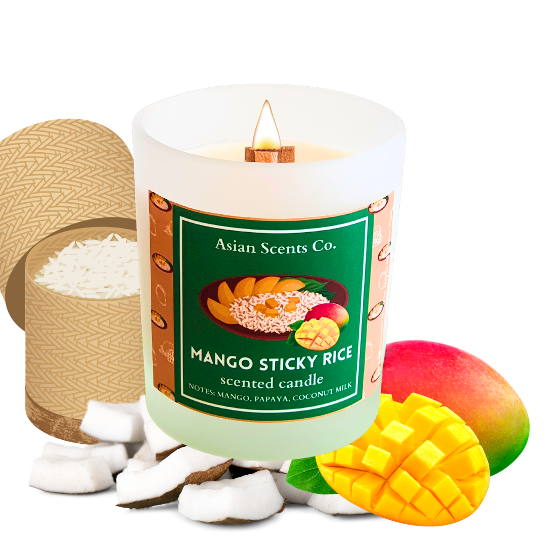 Mango Sticky Rice scented candle