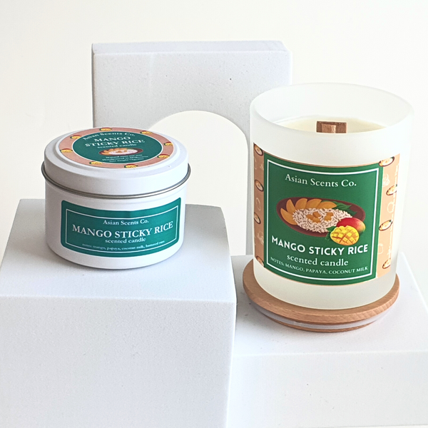 Mango Sticky Rice scented candle