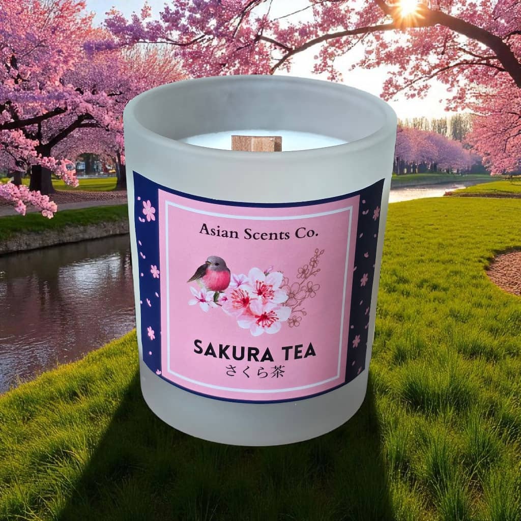 Sakura Tea scented candle