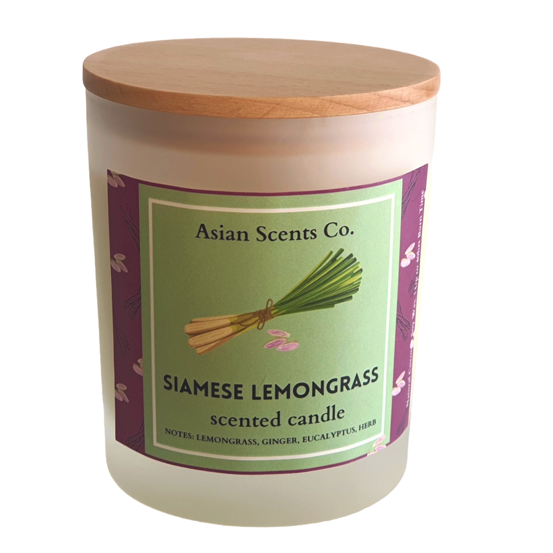 Siamese Lemongrass scented candle