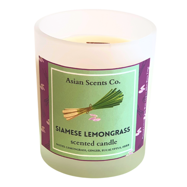 Siamese Lemongrass scented candle