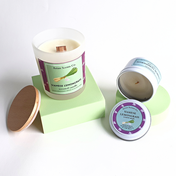 Siamese Lemongrass scented candle