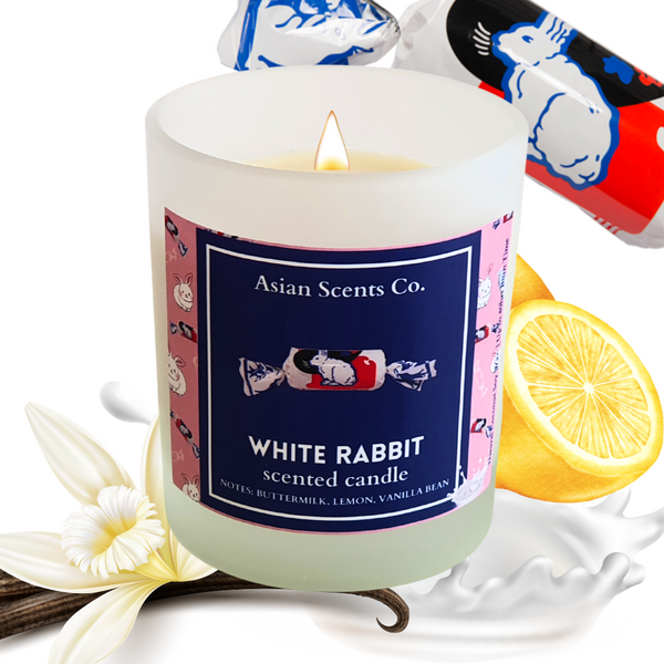 White Rabbit Candy scented candle