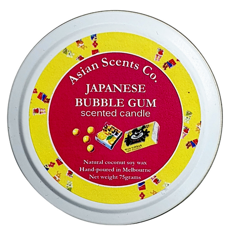 Japanese Bubble Gum - travel size candle