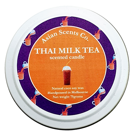 Thai Milk Tea - travel size candle