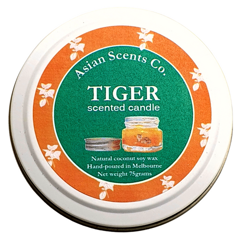 Tiger - travel size candle